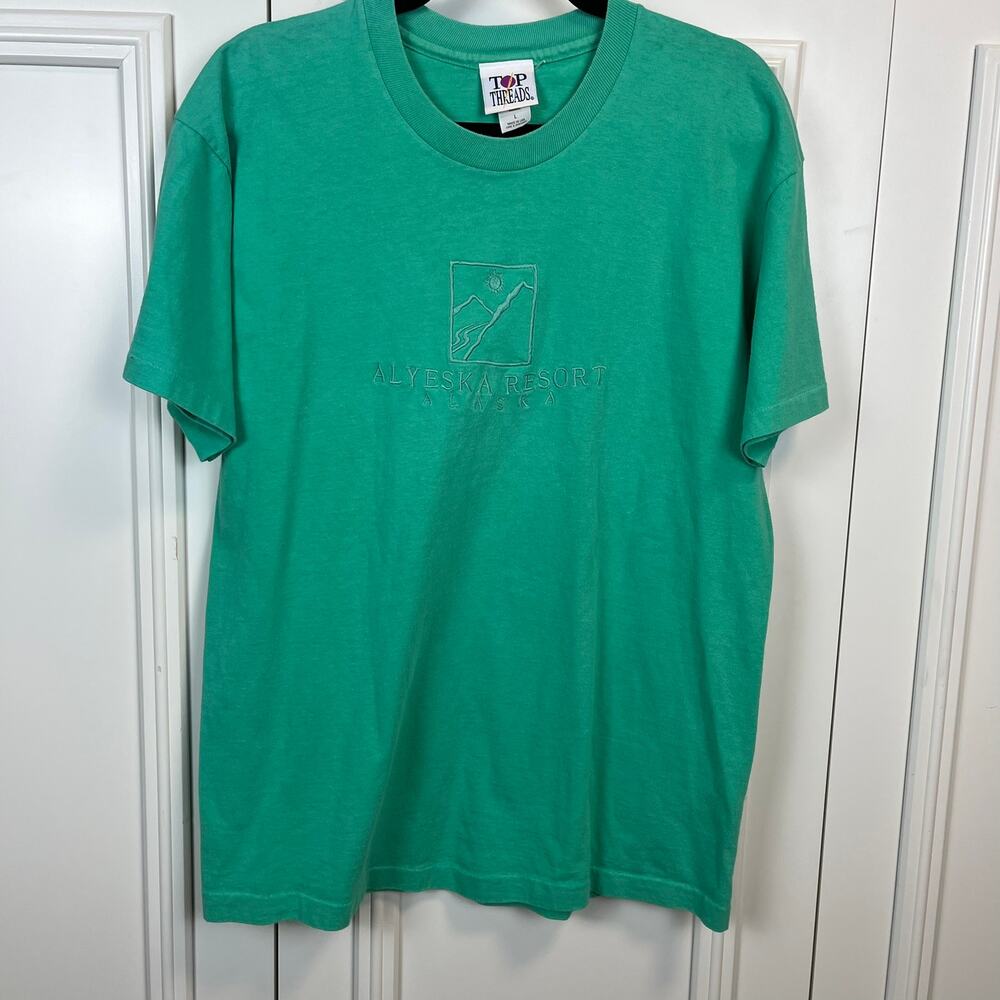 Vintage Alaska Embroidered Tee